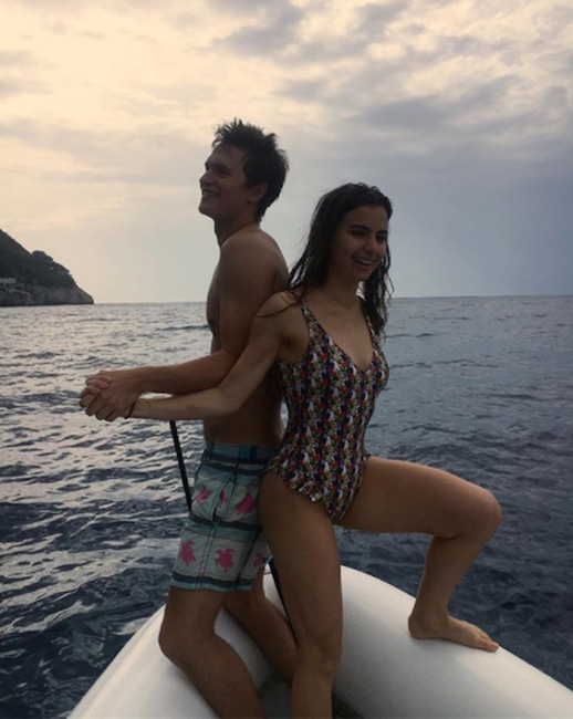 Ansel Elgort, Violetta Komyshan